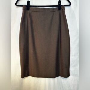 Escada Brown Women's Pencil Skirt